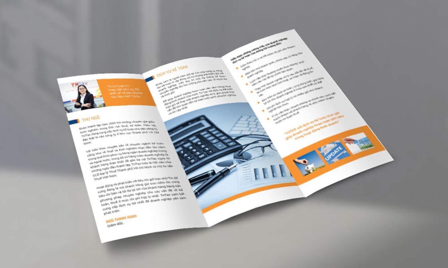 In tờ rơi ghép bài